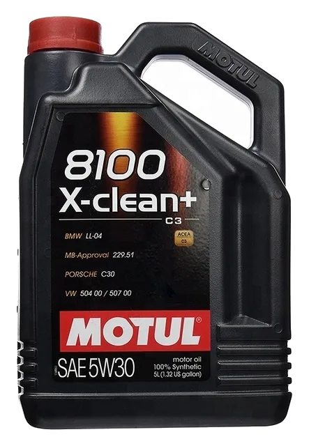 Моторное масло Motul 5W-30 8100 X-Clean+ 60l