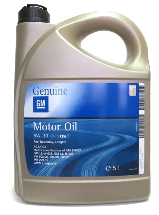 Моторное масло GM 5W-30 