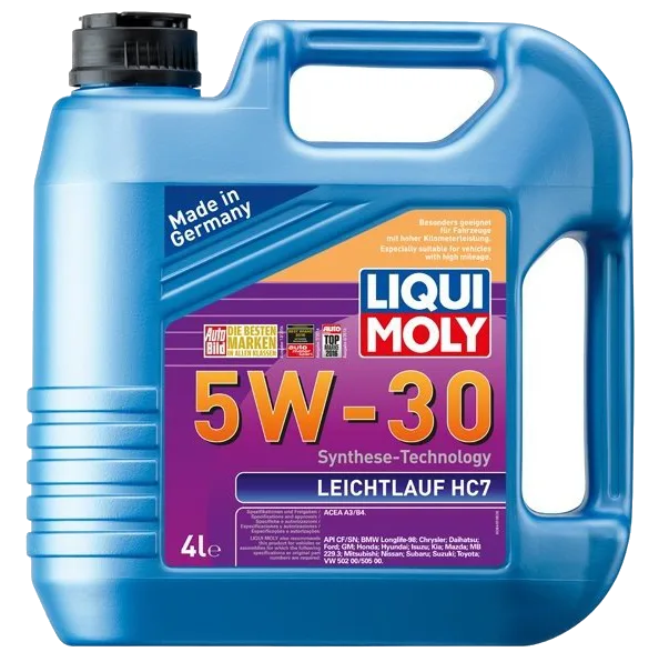 Моторное масло Liqui Moly Leichtlauf HC 7 5W-30 A3/B4 60l