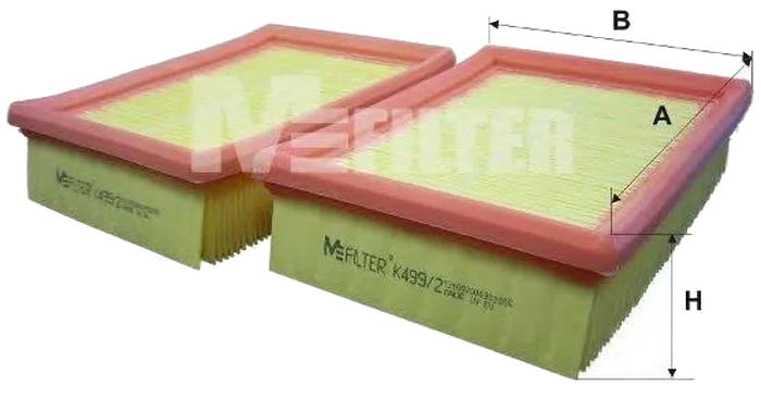 Воздушный фильтр K 499-2 MFILTER